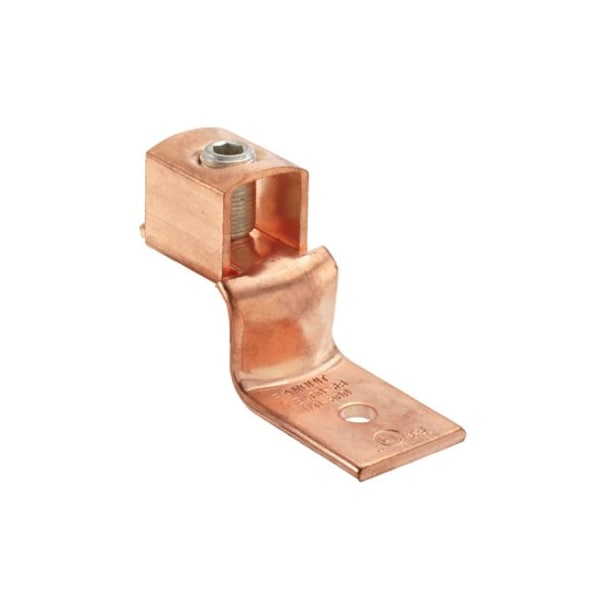 Panduit Mechanical Lug, 3/0 AWG Max, 1 Hole, Copper CB175-38-QY - main